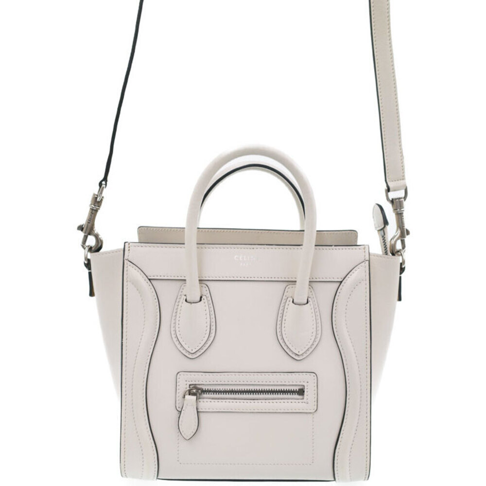 Celine Luggage Shopper Leather Shoulder Bag